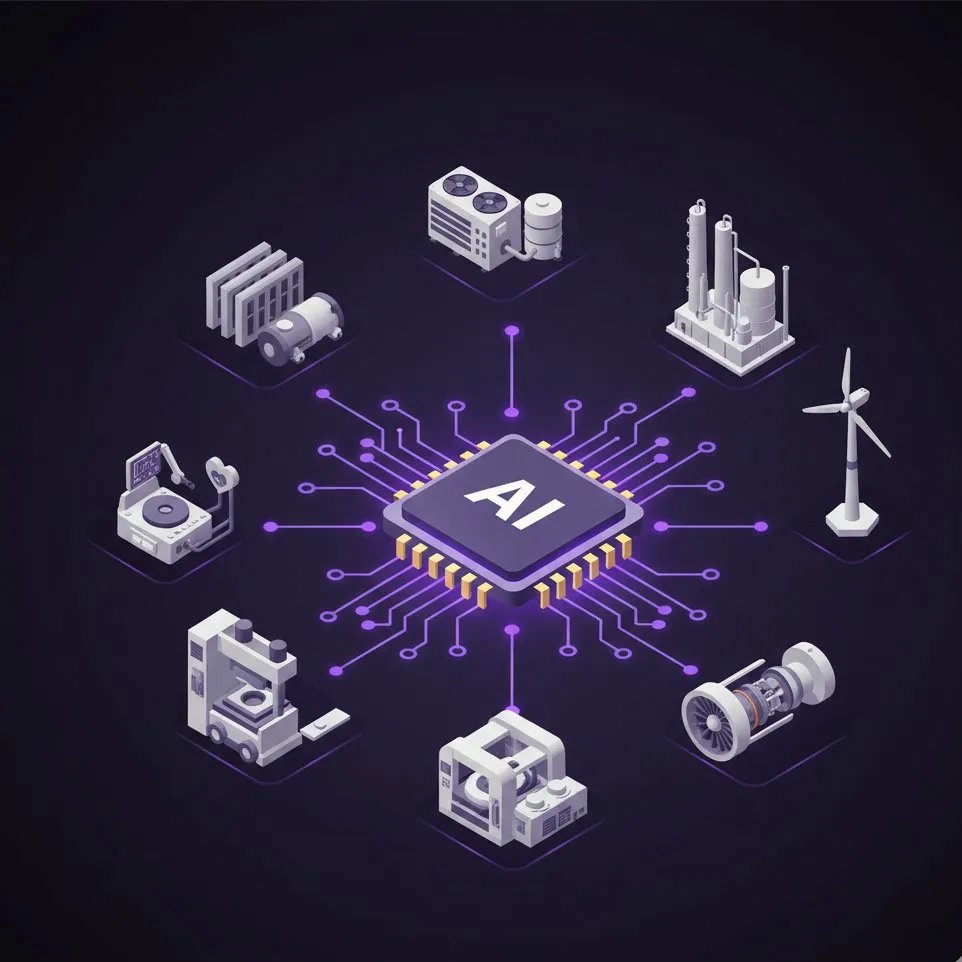 Edge AI deployed across industrial applications